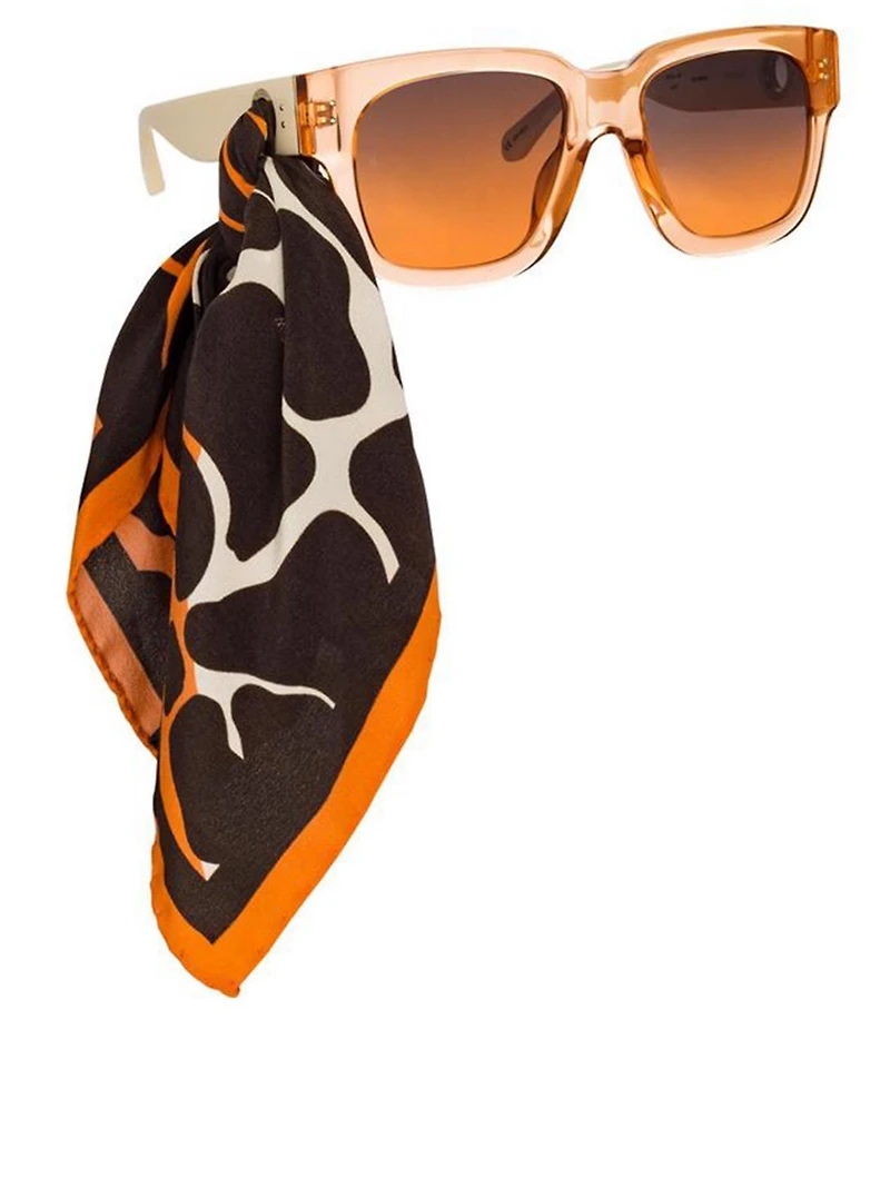 Amber Square Sunglasses