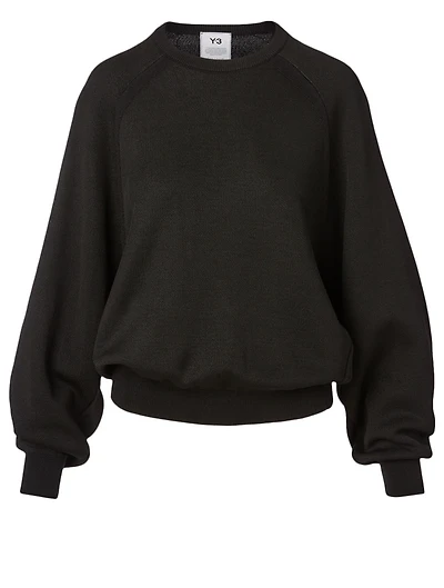 Balloon-Sleeve Sweatshirt