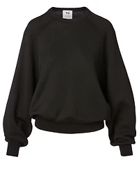 Balloon-Sleeve Sweatshirt