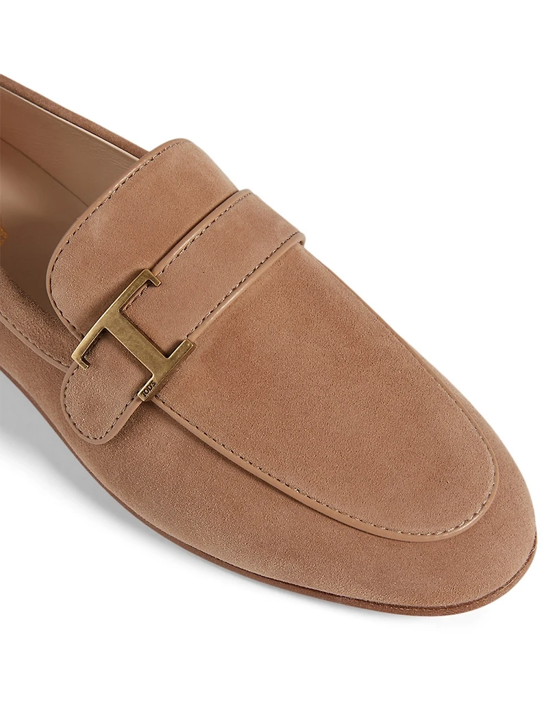 Suede Loafers
