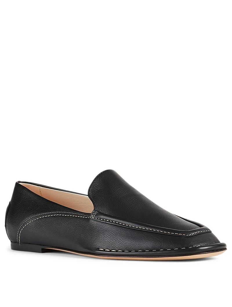 Leather Loafers