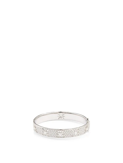 Pastiche 18K White Gold Starburst Bracelet With Diamonds