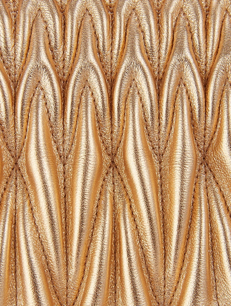 Matelassé Degradé Metallic Leather Bag