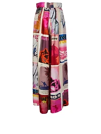 Wavelength Silk Slouch Pants