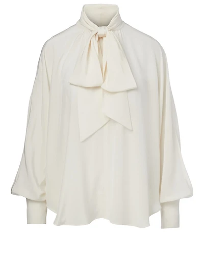 Silk Batwing Blouse
