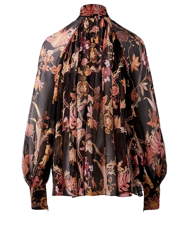 Wavelength Silk Blouse