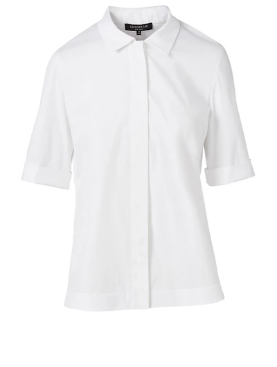 Farrell Cotton-Blend Blouse