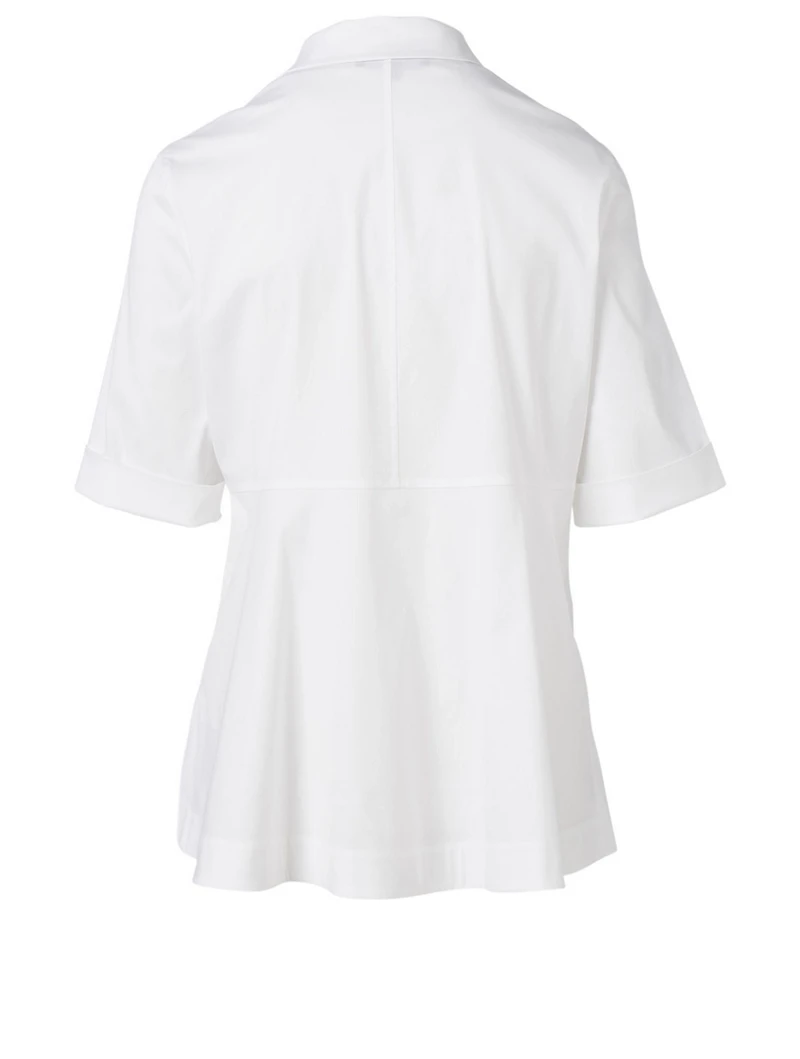 Farrell Cotton-Blend Blouse