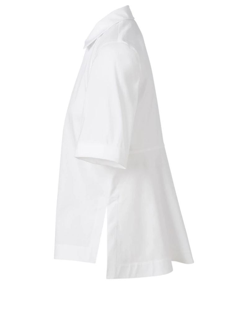 Farrell Cotton-Blend Blouse