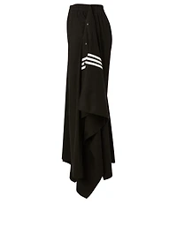 Cotton Swim Wrap Skort