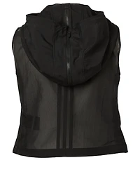 Nylon Cropped Swim Vest