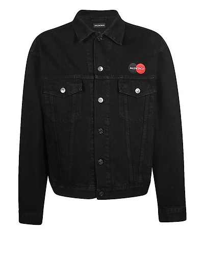 Uniform Logo Denim Jacket