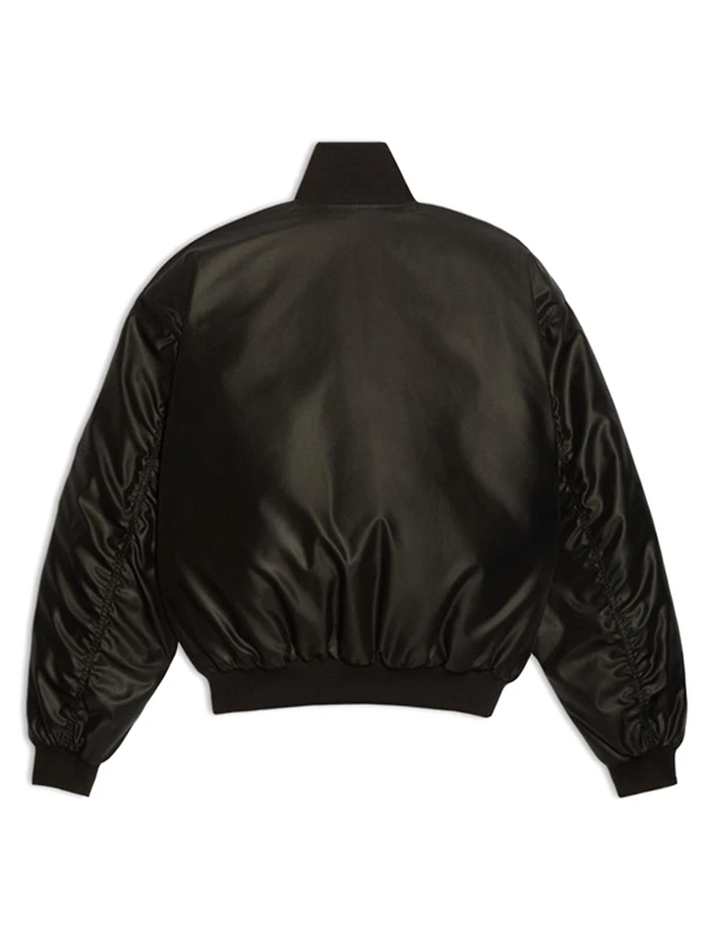 Uniform Logo Bomber Jacket