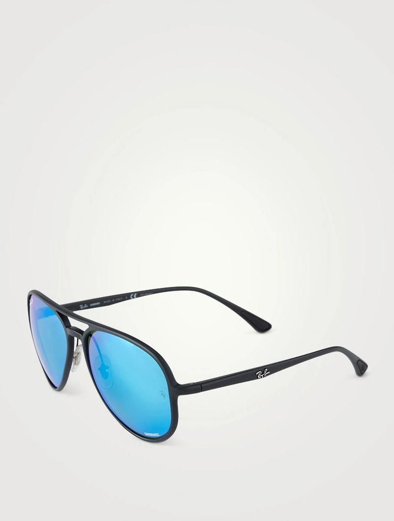 RB4320CH Chromance Aviator Sunglasses
