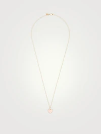 14K Gold Heart Necklace