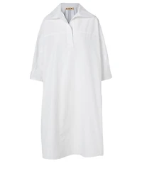Cotton Midi Dress