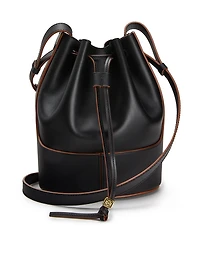 Small Leather Balloon Bag