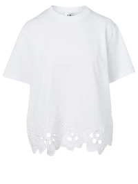 Cotton T-Shirt With Embroidery