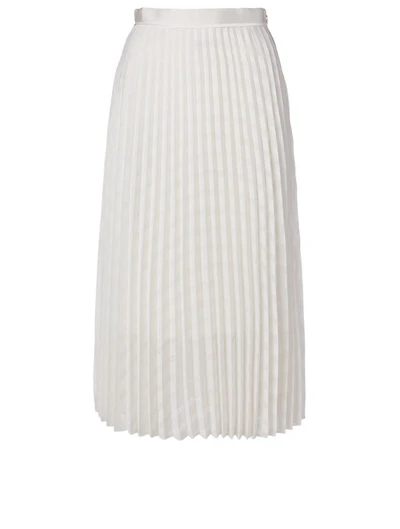 Pleated Midi Skirt
