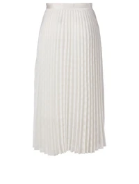 Pleated Midi Skirt