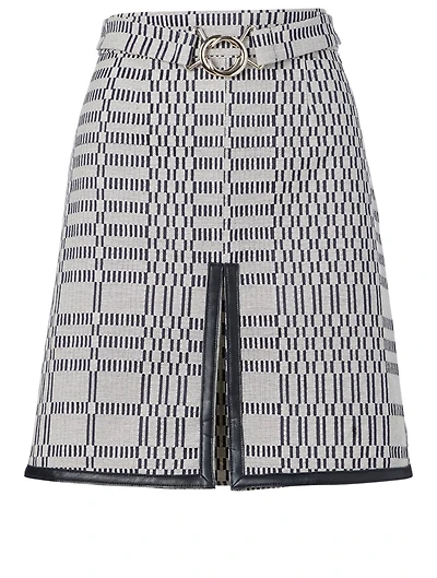 Jacquard Mini Skirt