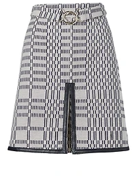 Jacquard Mini Skirt