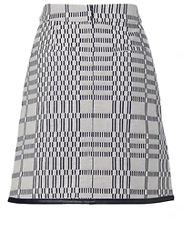 Jacquard Mini Skirt