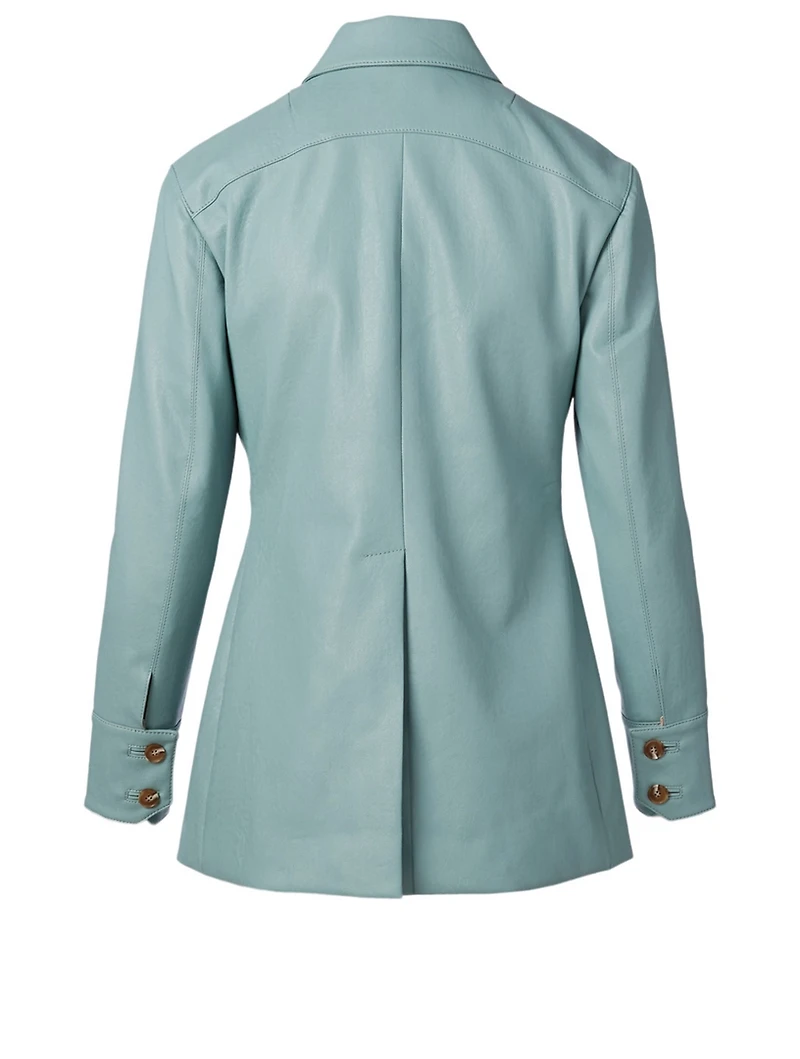 Olivia Faux Leather Jacket
