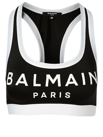 Logo Racerback Sports Bra