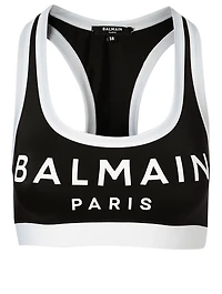 Logo Racerback Sports Bra
