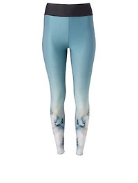 Aster Ultra High Waisted Leggings Jade Print