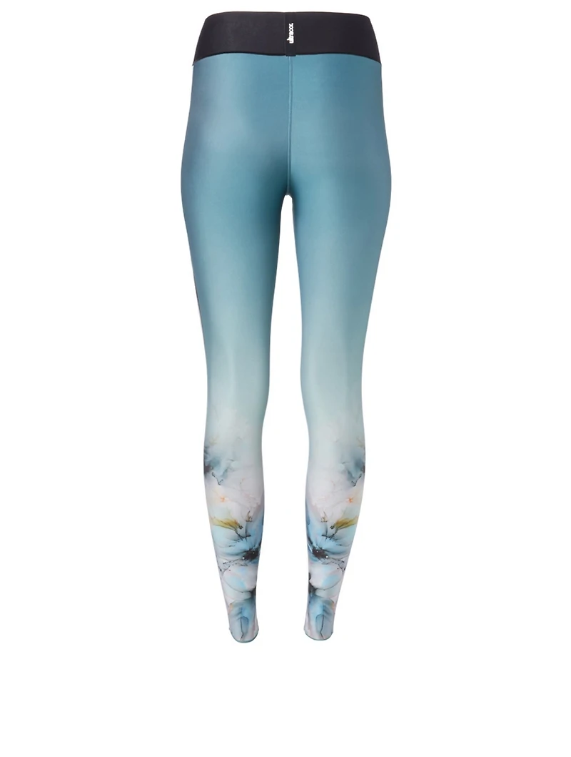 Aster Ultra High Waisted Leggings Jade Print