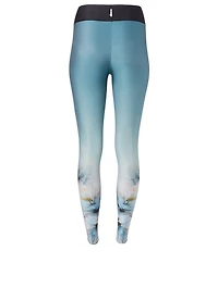 Aster Ultra High Waisted Leggings Jade Print
