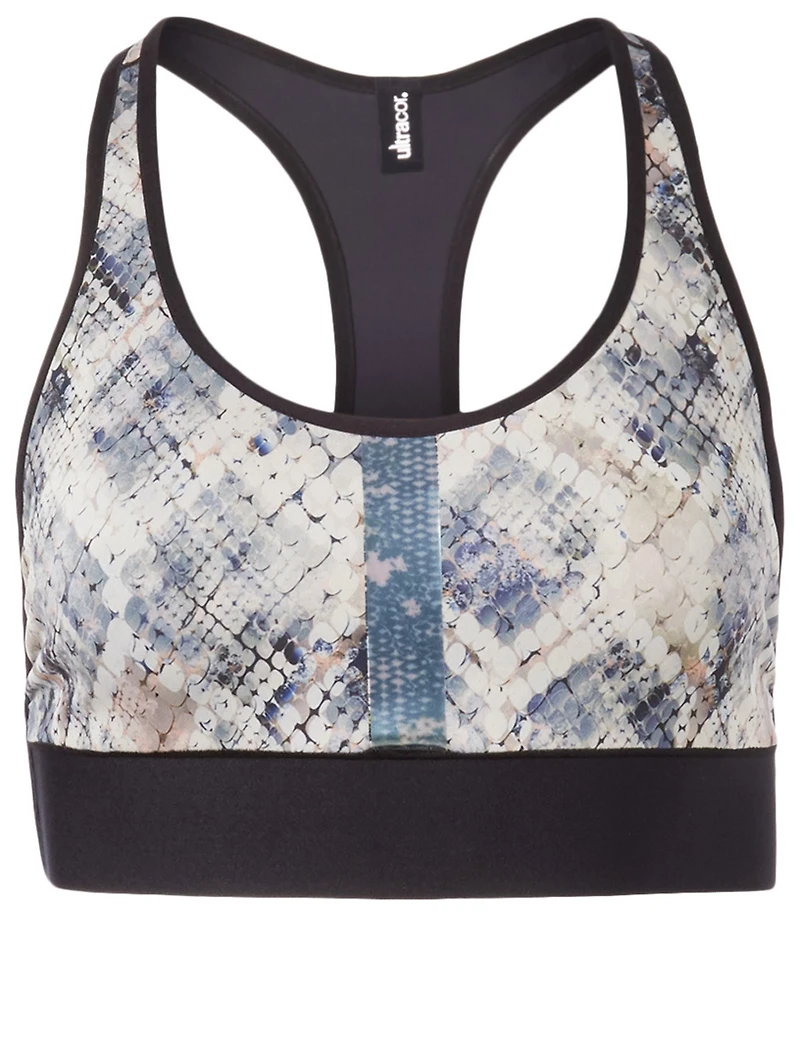 Mojave Sarin Sports Bra Cobra Print