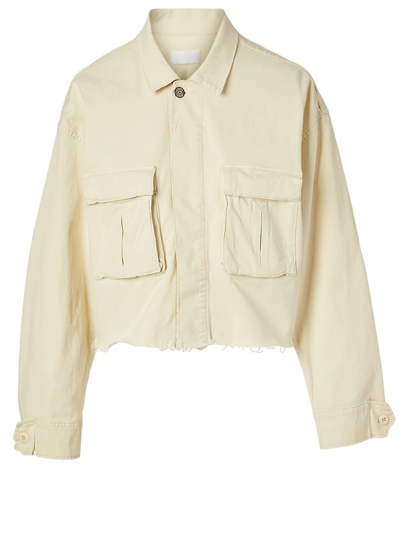 The Camden Oversized Military Jacket