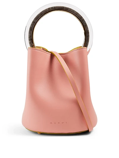 Pannier Leather Tortoise Shell Top Handle Bag