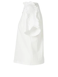 Cotton Smocked T-Shirt
