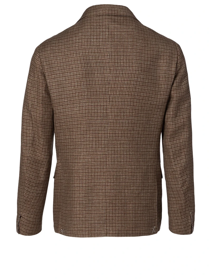 Linen And Wool Jacket