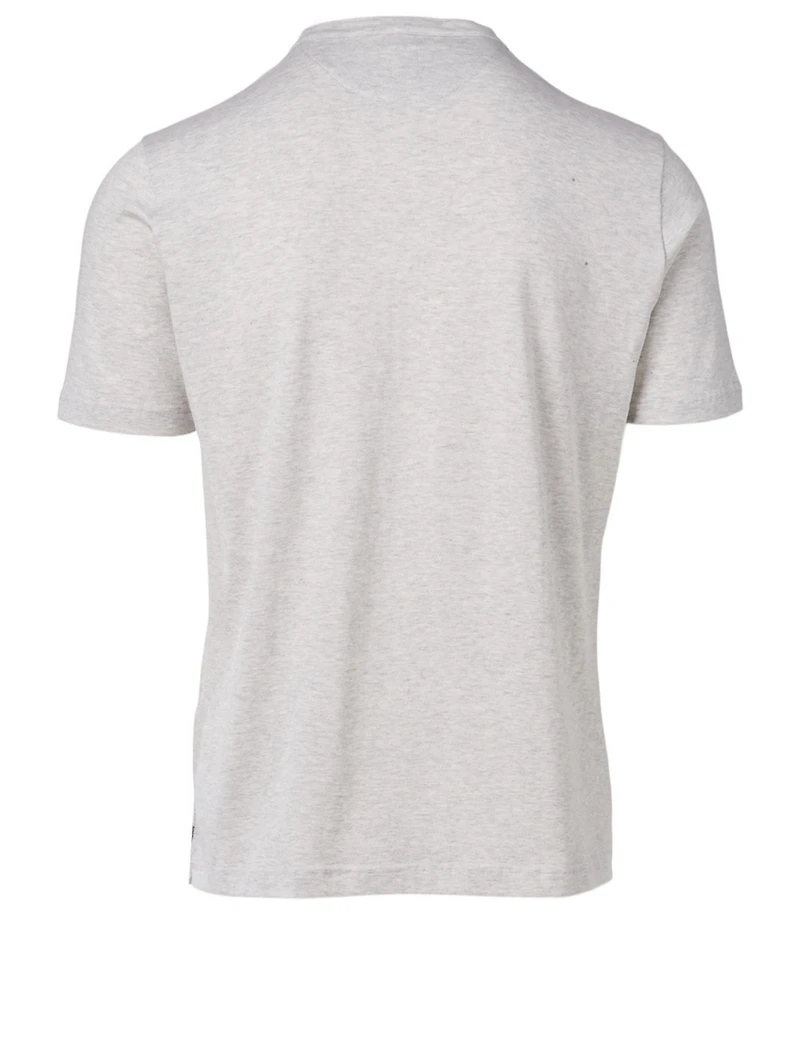 Cotton Henley T-Shirt