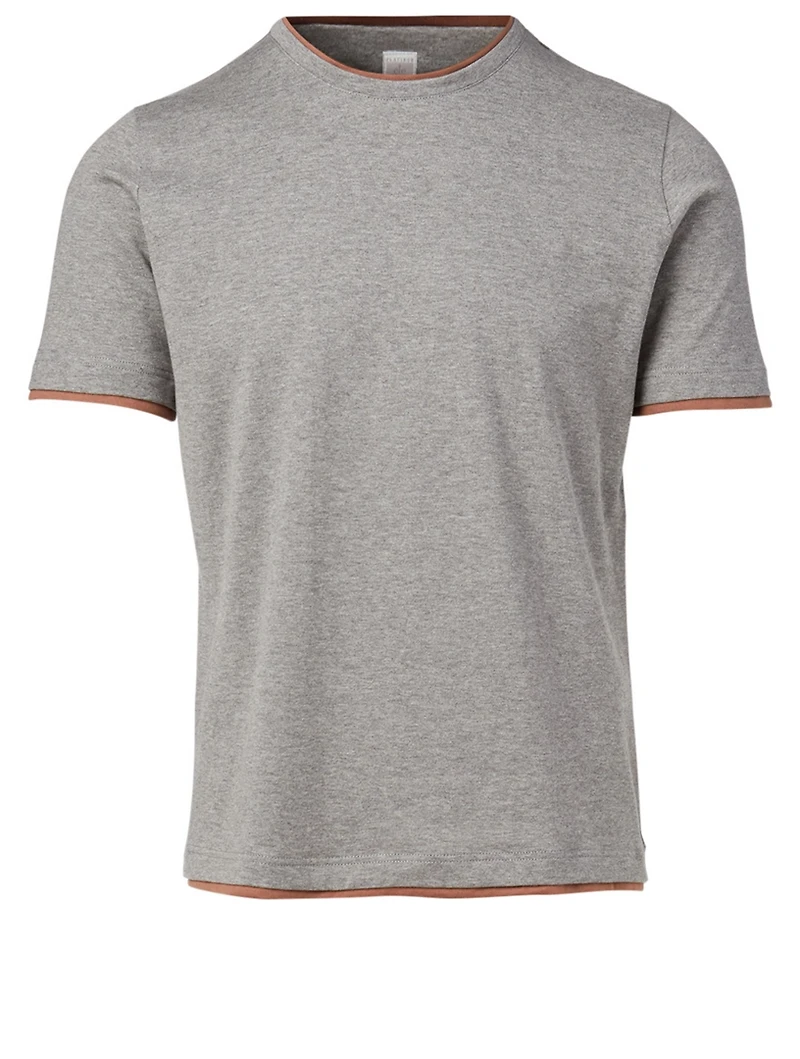 Cotton Crewneck T-Shirt