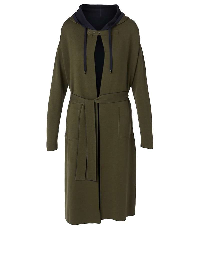 Cashmere And Silk Reversible Jacket