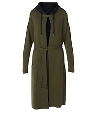 Cashmere And Silk Reversible Jacket