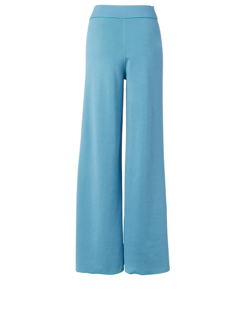Cashmere And Silk Reversible Pants
