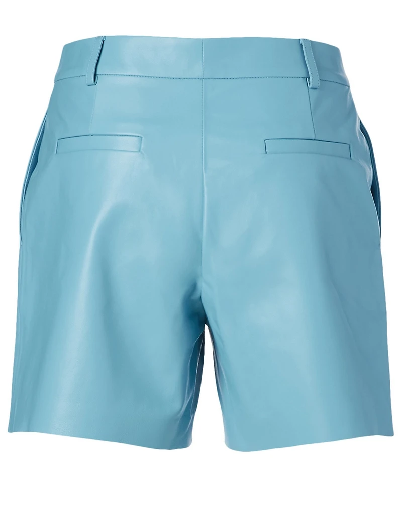 Paper Leather Shorts