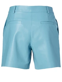 Paper Leather Shorts
