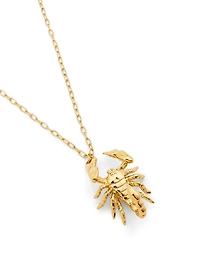 Large Scorpion Charm Necklace