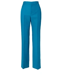 Straight High-Waisted Pants