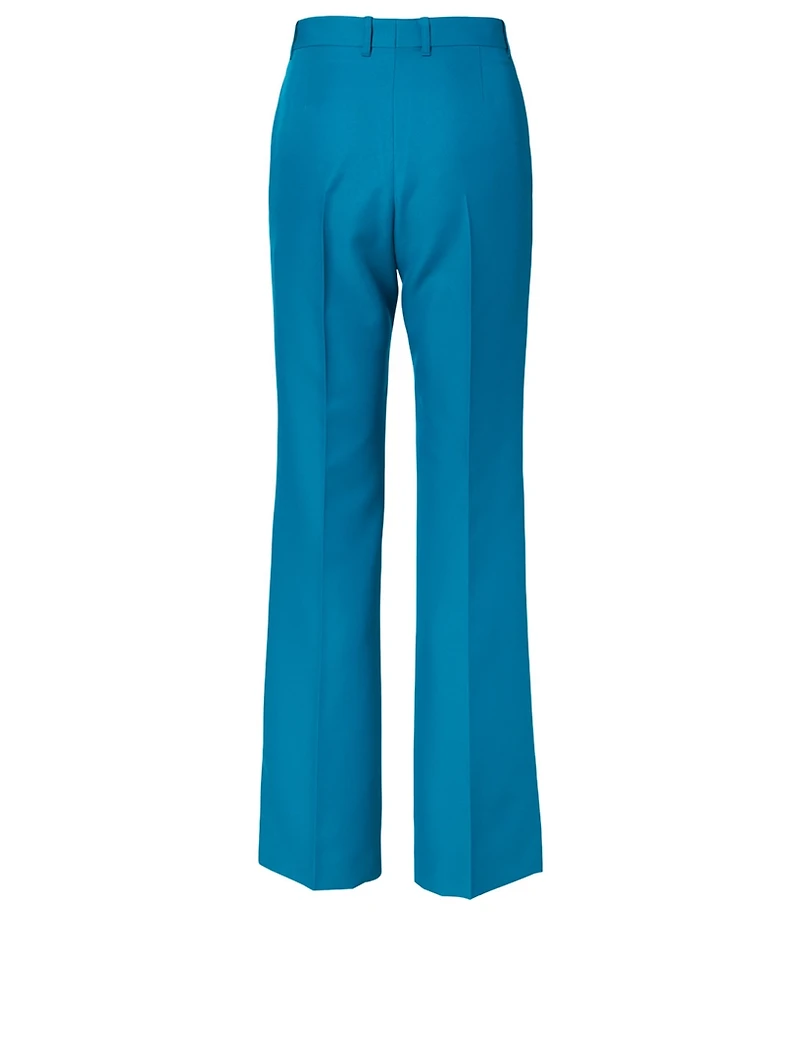 Straight High-Waisted Pants