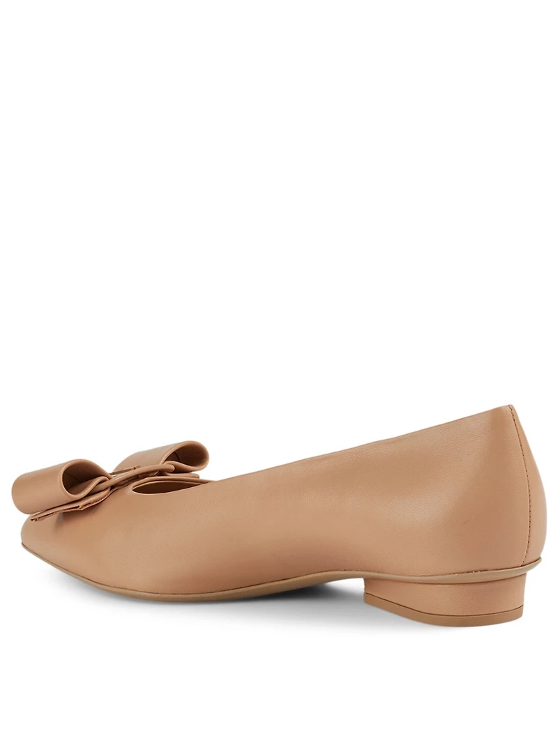 Viva Leather Ballet Flats