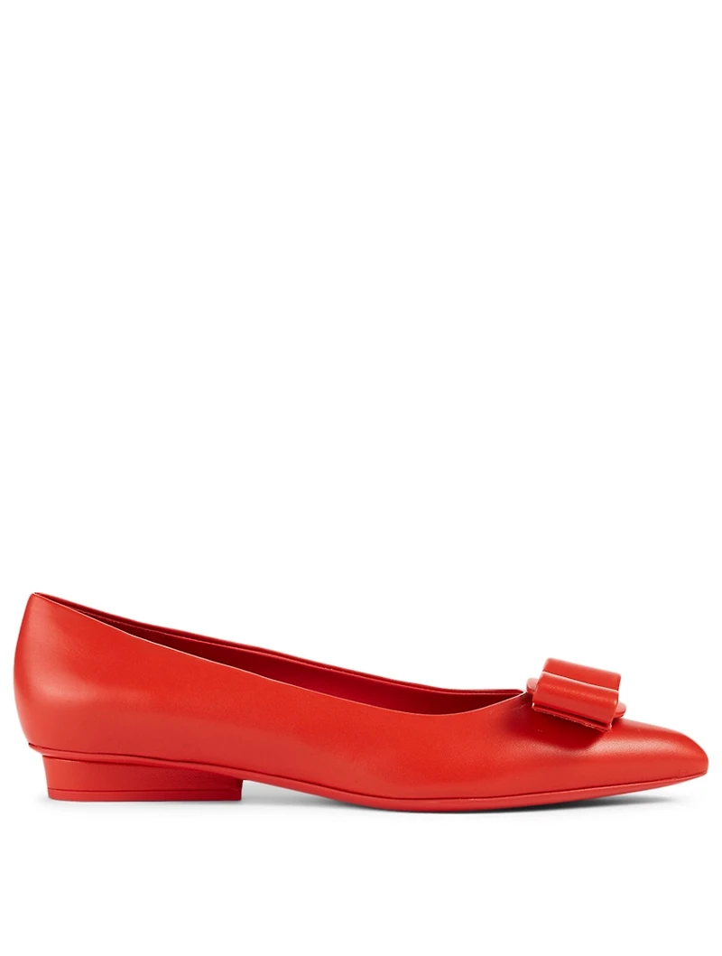 Viva Leather Ballet Flats